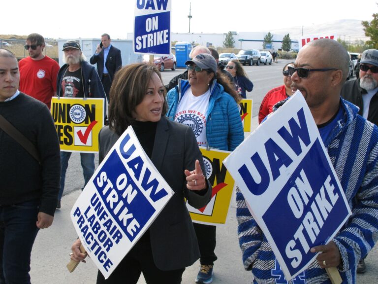 UAW endorses Harris, citing her history of support for unions