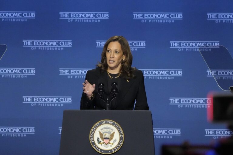 ‘We need to grow our middle class’: Kamala Harris lays out her economic vision in Pittsburgh