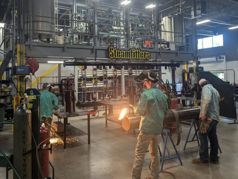 Steamfitters union apprenticeship center helps workers earn while they learn