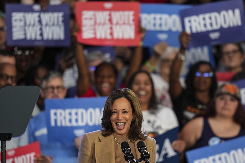 Oprah, Lady Gaga, and Katy Perry will rally for Kamala Harris in Philadelphia and Pittsburgh Monday