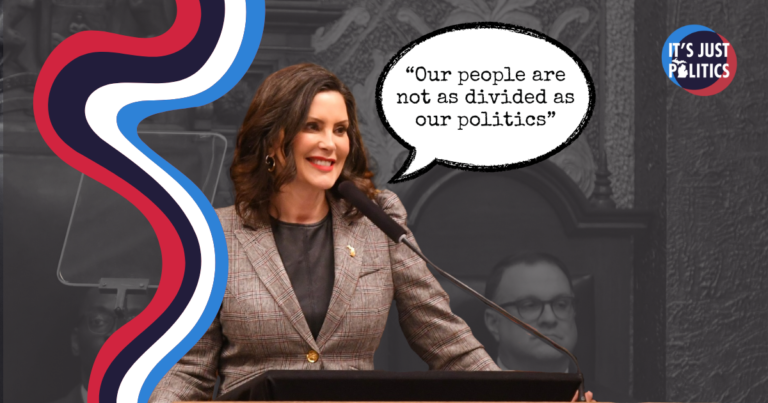 Whitmer tacks to political center during penultimate State of the State address