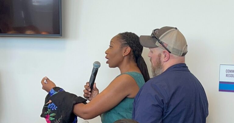 Arizonans share how Medicaid cuts would hurt at Kelly, Gallego town hall