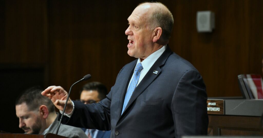 Trump border czar defends mass deportations at state capital