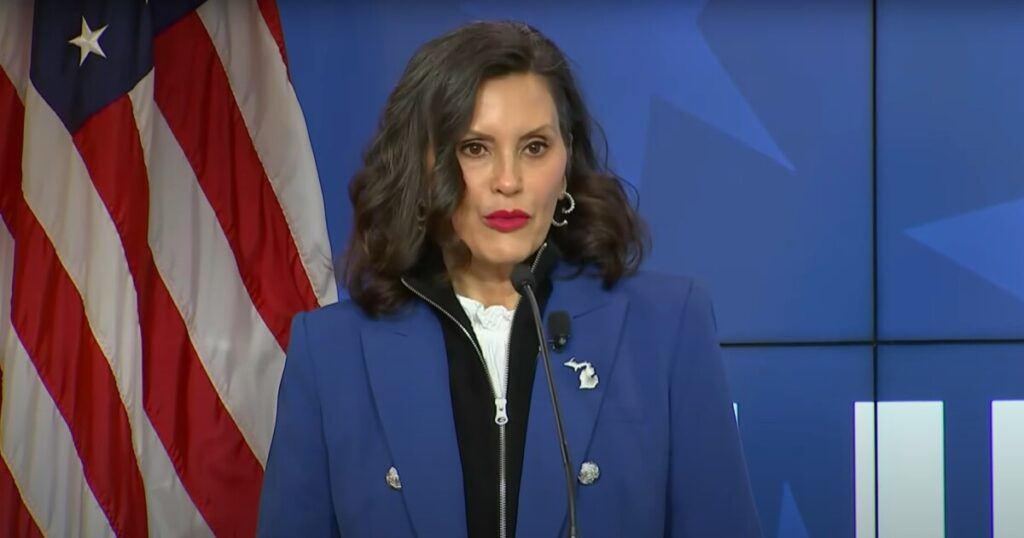 Whitmer delivers policy address in DC, meets with Trump