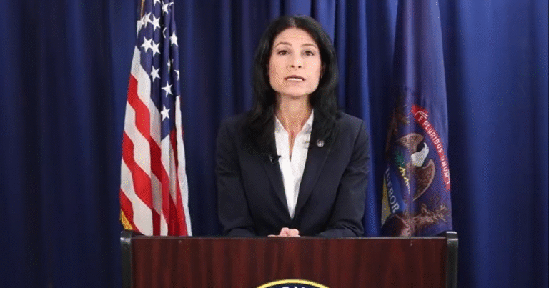 Attorney General debates protesters on questions of bias