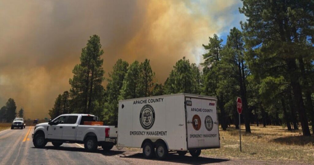 Evacuations lifted, SR 260 reopens as Greer Fire is 55% contained