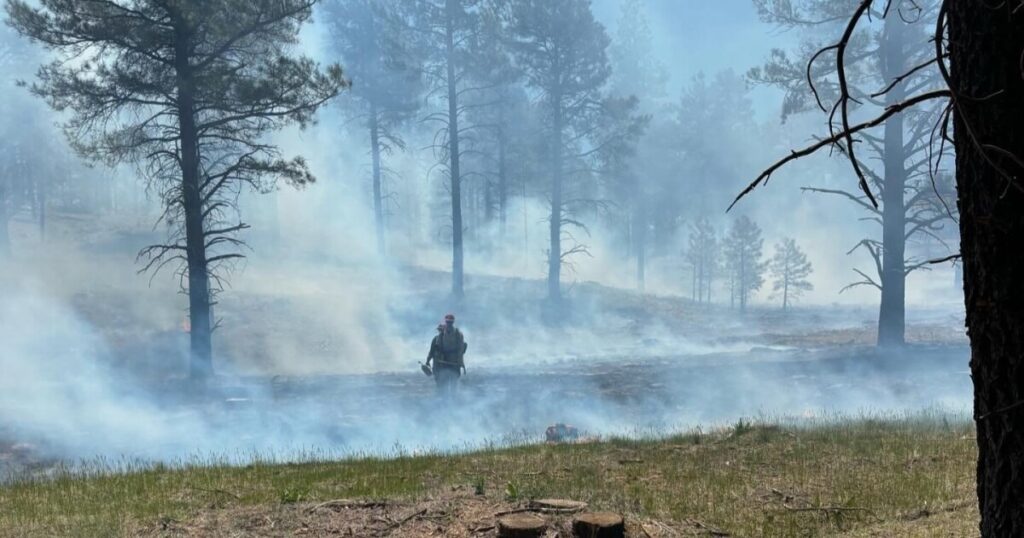 The number of annual 'fire weather days' across the Southwest doubled since the 1970s