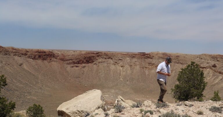 Arizona’s Meteor Crater is first stop on the way to the moon