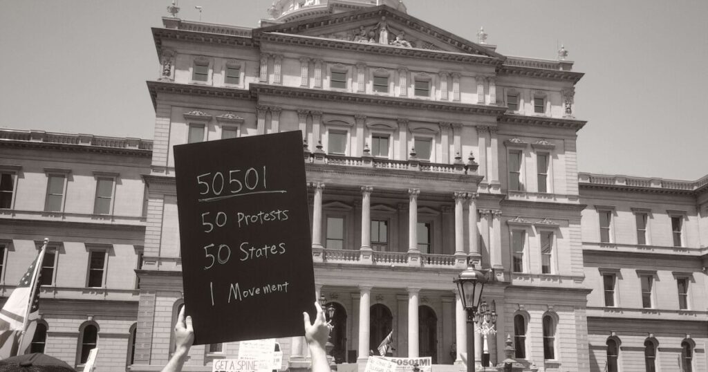 Michigan No Kings rallies draw big crowds