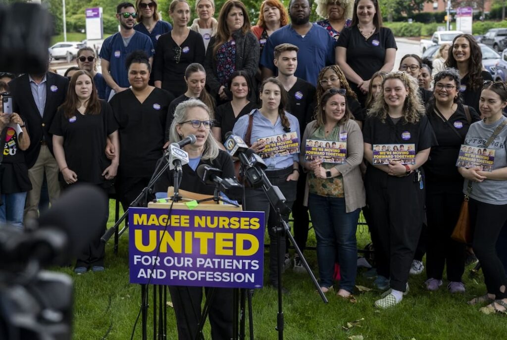 Amid burnout and exhaustion, UPMC nurses push for change