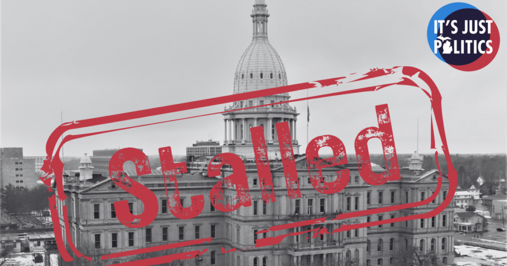 As far apart “as the Mackinac Bridge.” Budget negotiations stall in Lansing.