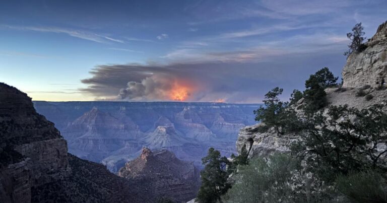 Dragon Bravo Fire explodes to over 44,000 acres, threatens Kaibab Lodge
