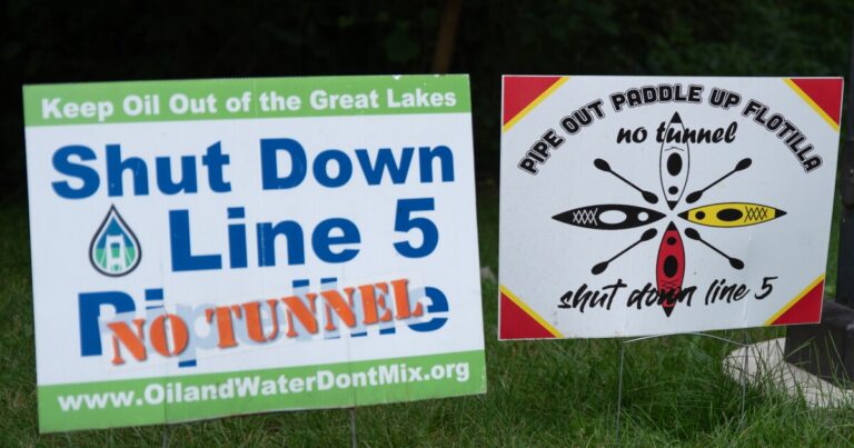 Environmental groups use anniversary of Kalamazoo River oil spill to warn about Enbridge Line 5