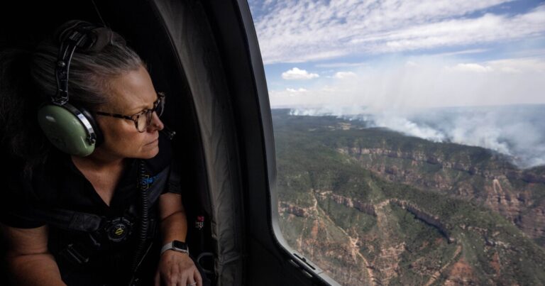 Hobbs visits Washington, D.C., to talk wildfires with Trump administration
