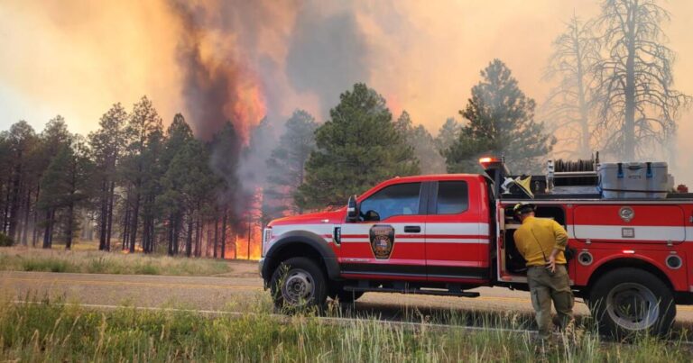 Highway 89A reopens as crews continue to battle wildfires