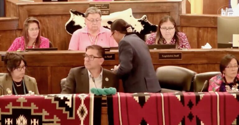 Nygren walks out during state of the nation address to council