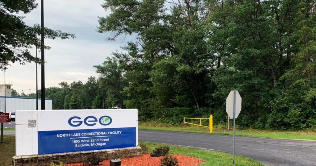 Northern Michigan's new ICE detention center is open. How many people are in there?