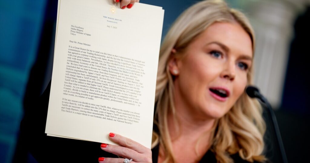 Trump sends letters with new tariff rates on goods to 14 countries, with more to come