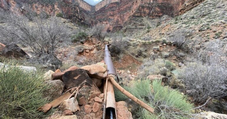 Pipeline break triggers water conservation measures at Grand Canyon