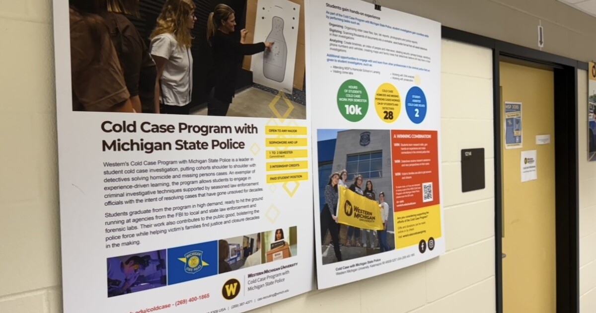 WMU Cold Case Program Awaits Funding Renewal Amid Budget Delays