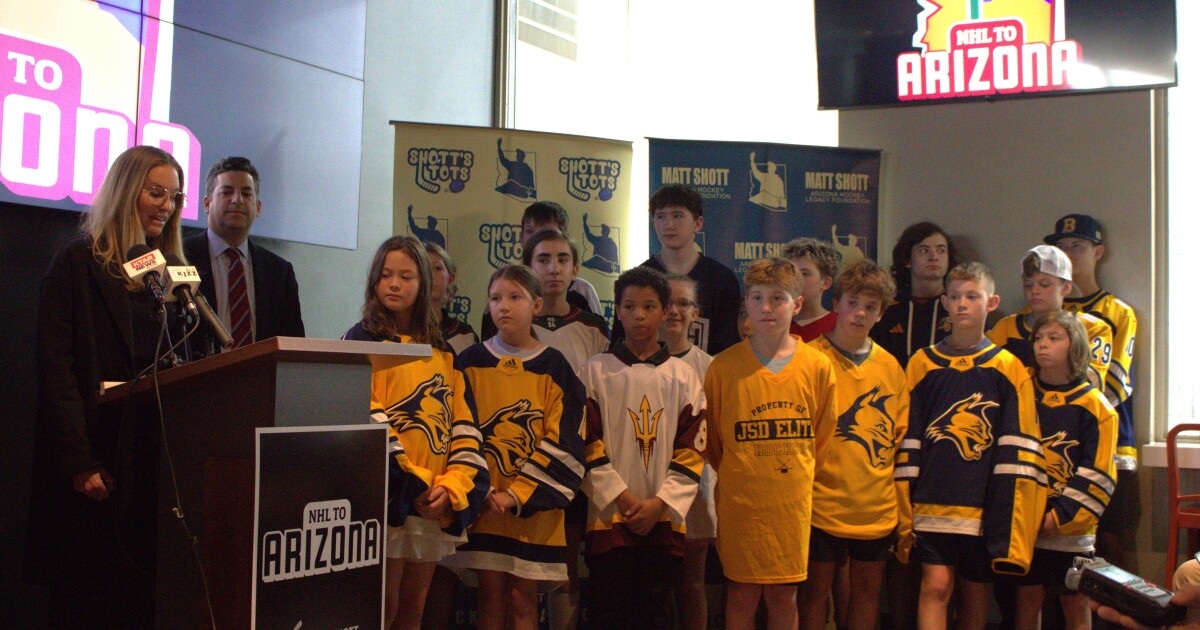 A year after the Coyotes left, new group announces plans to bring NHL team back to Arizona