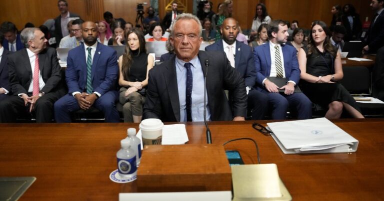 RFK Jr. testifies about U.S. health policy amid turmoil at CDC