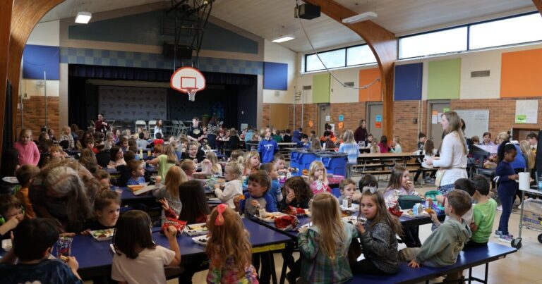 Lieutenant governor, Democratic lawmakers make case to protect school lunch spending