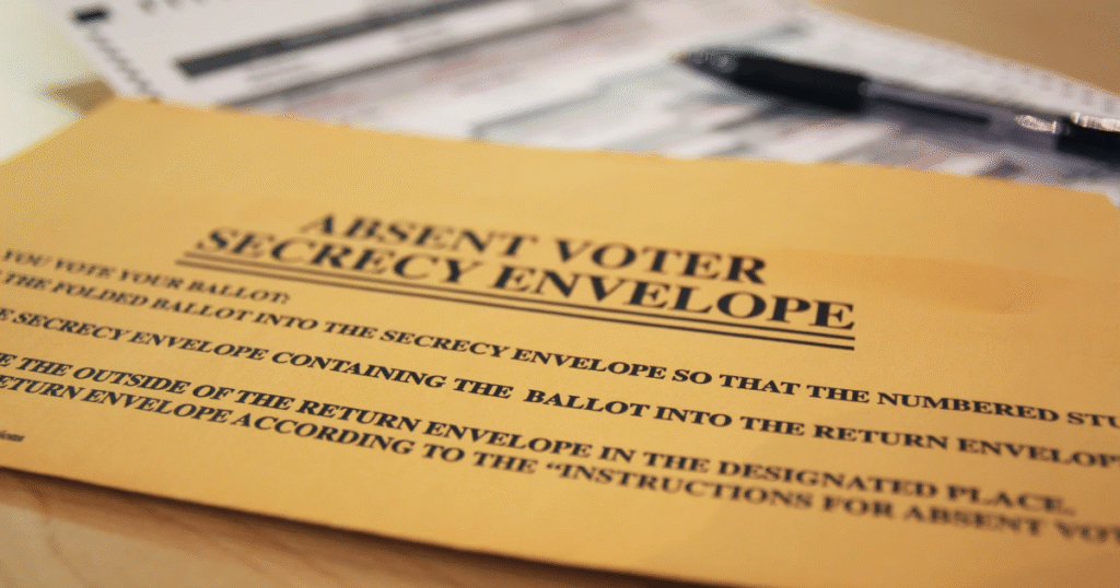 Absentee ballots now available for November election