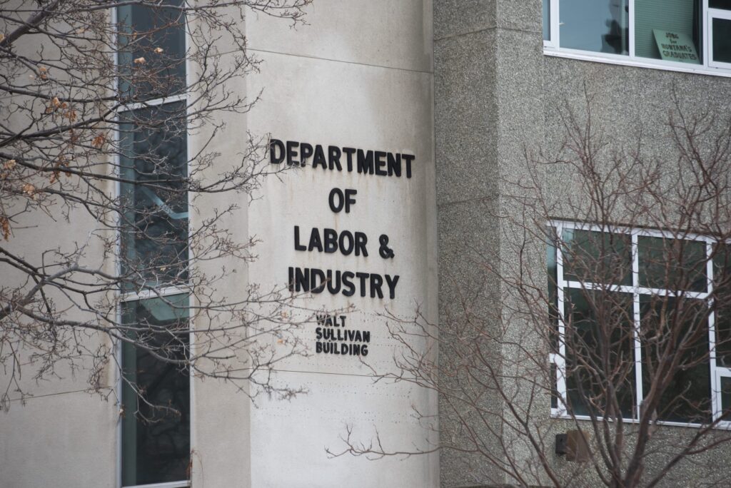 Montana department of labor and industry