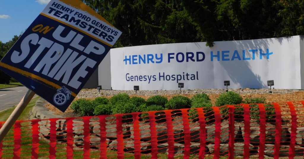 Nurses hit the picket line at mid-Michigan hospital on Labor Day