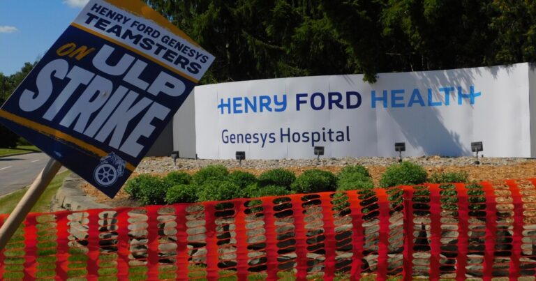 Nurses hit the picket line at mid-Michigan hospital on Labor Day