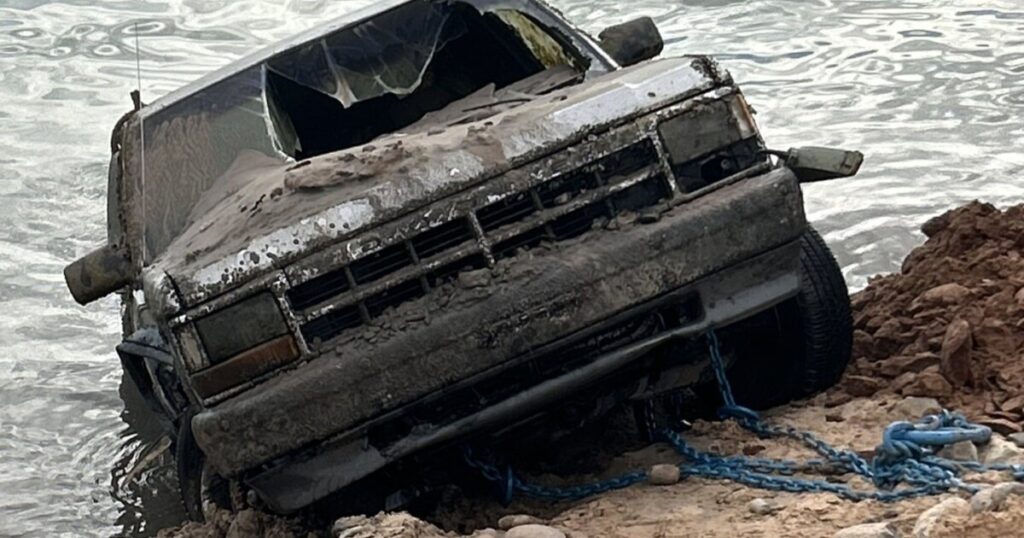 Body of missing man found in truck revealed by Lake Powell's low water level
