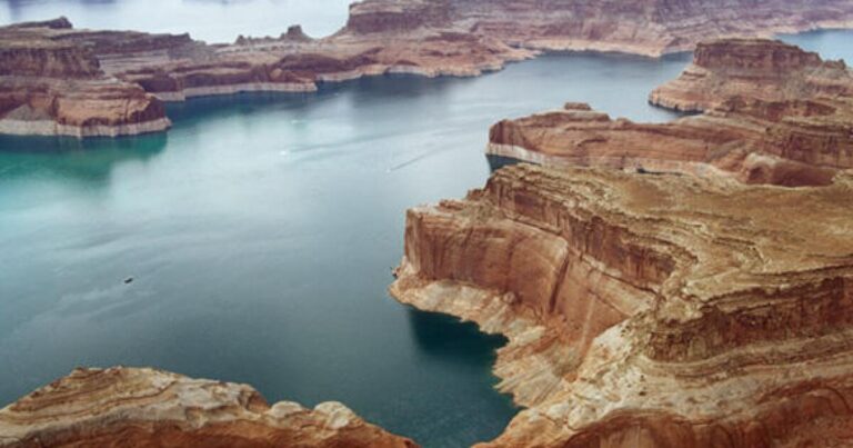 Lake Powell water level may be dropping faster than policy can keep up