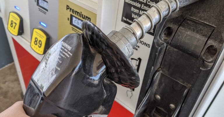 Phoenix area gas prices fall this week by 4 cents. But they are still above the U.S. average