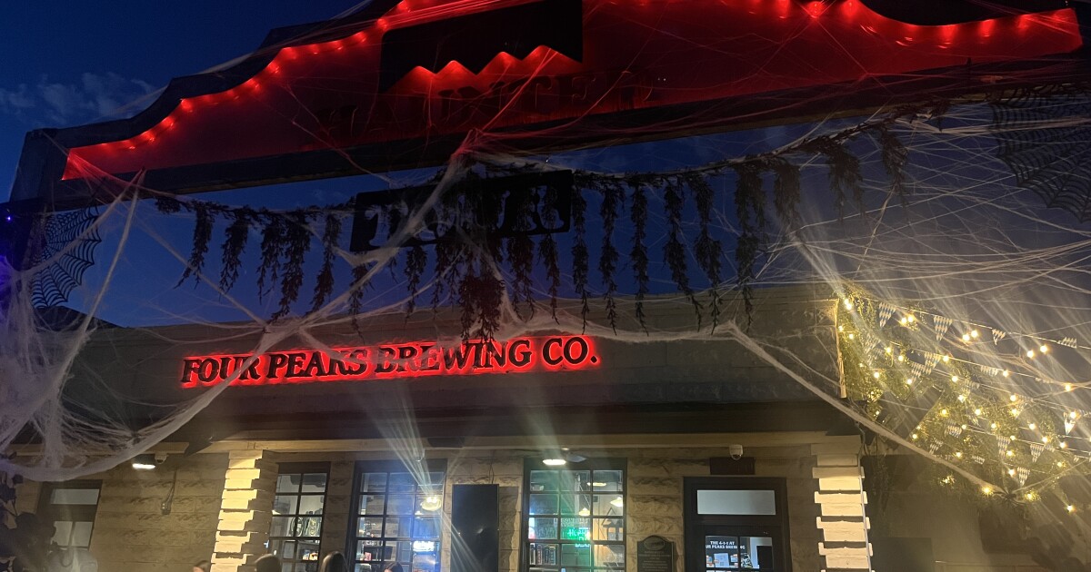 Exploring Ghostly Legends at Four Peaks Brewery in Tempe - Kitchen Table News Brewery or boo-ry? Tempe pub Four Peaks serves up scares