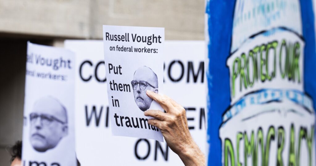 Federal Judge to Decide on Halting Trump Administration Layoffs - Kitchen Table News Fight over government layoffs continues as shutdown drags on