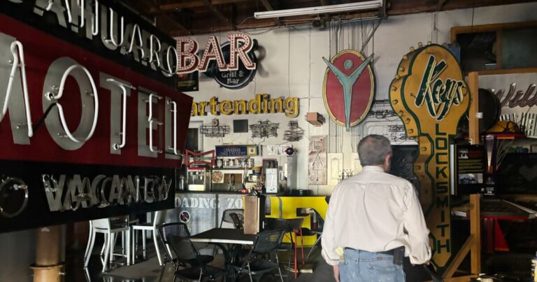 Weekend fire destroys 500 items in Tucson's Ignite Sign Art Museum
