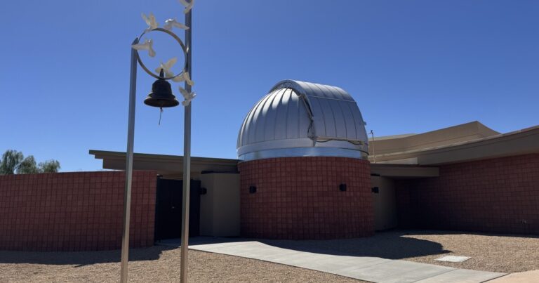 Big telescope installed in Fountain Hills Dark Sky Discovery Center, scheduled to open in 2026
