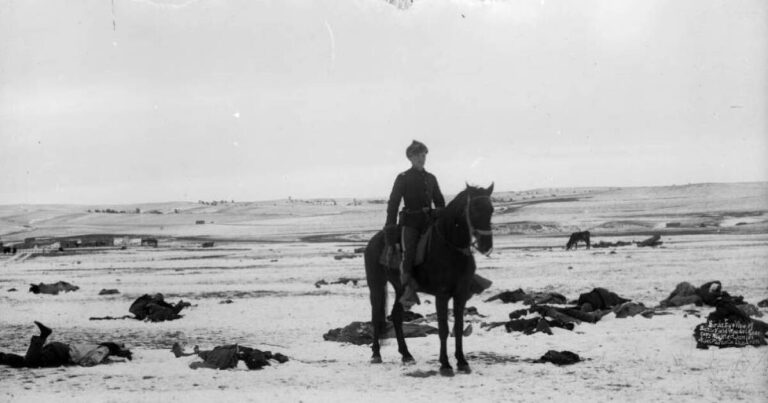 As Secretary Pete Hegseth wages all-out war on ‘woke,’ tribes still carry pain from Wounded Knee