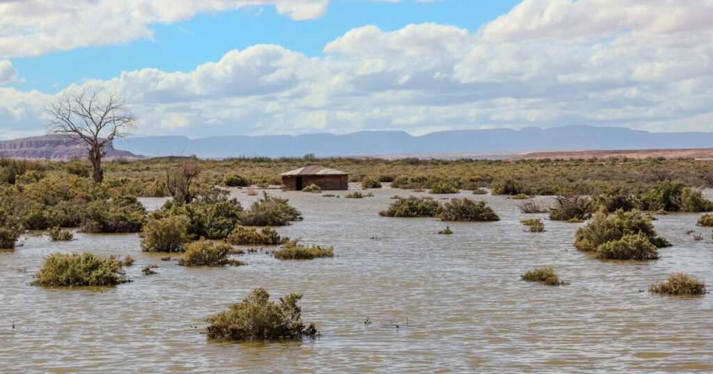 Major flooding washes out roads, strands residents on Navajo Nation