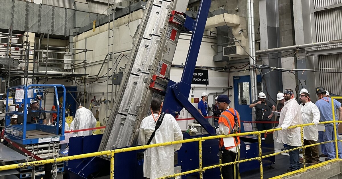As Palisades works to load fuel, person falls into reactor cavity