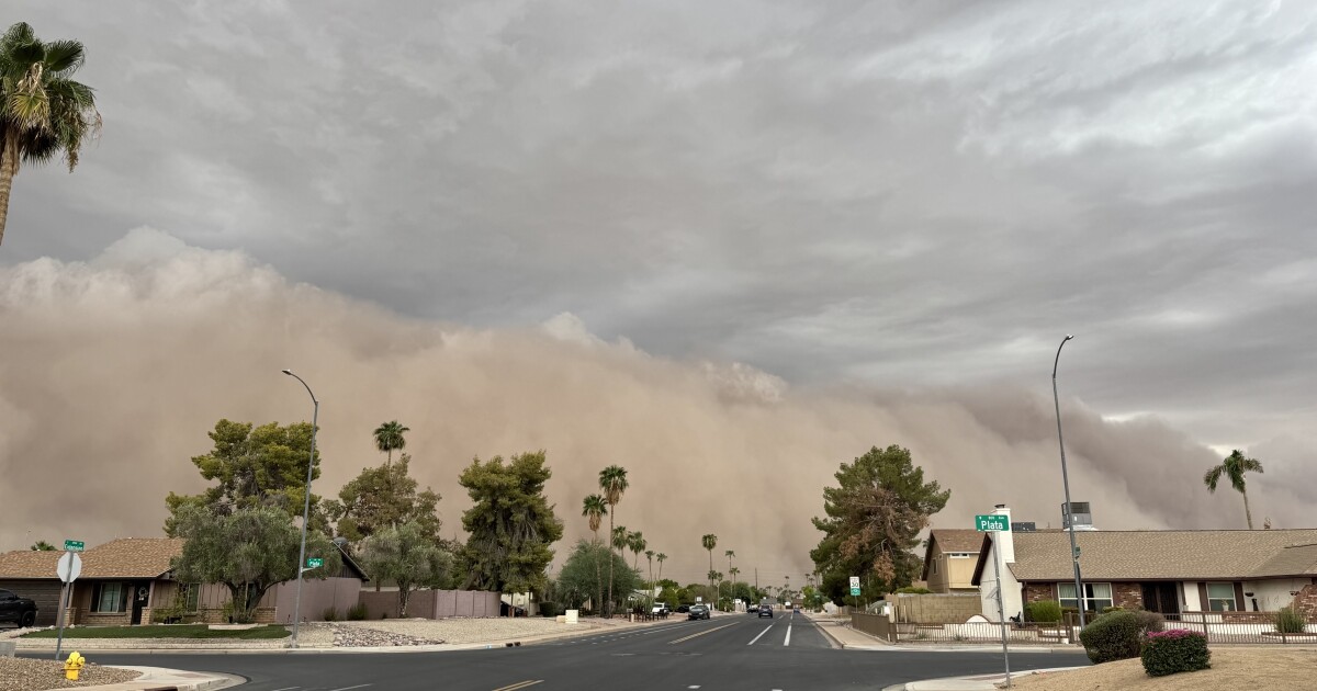 Scientists created a ranking for dust storms, like we use for tornadoes. It was tested in Phoenix
