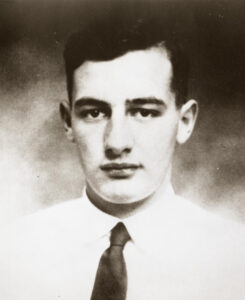 Photo of Raoul Wallenberg, who was an architecture student at U-M from 1931-35.