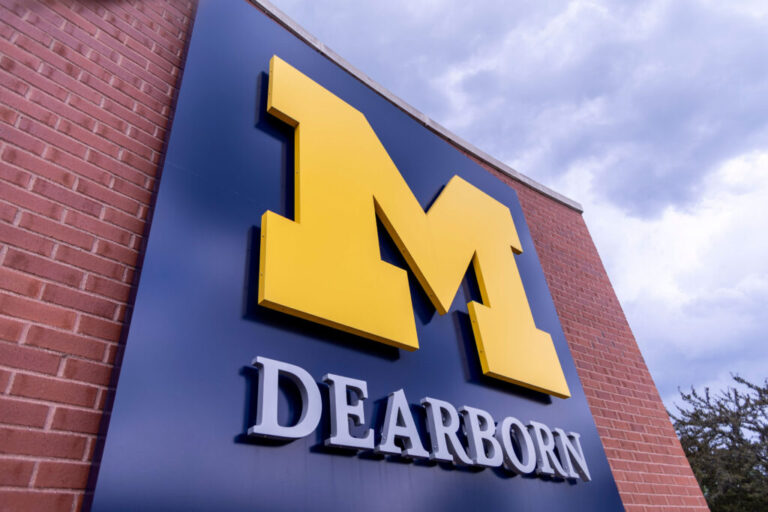 UM-Dearborn sign