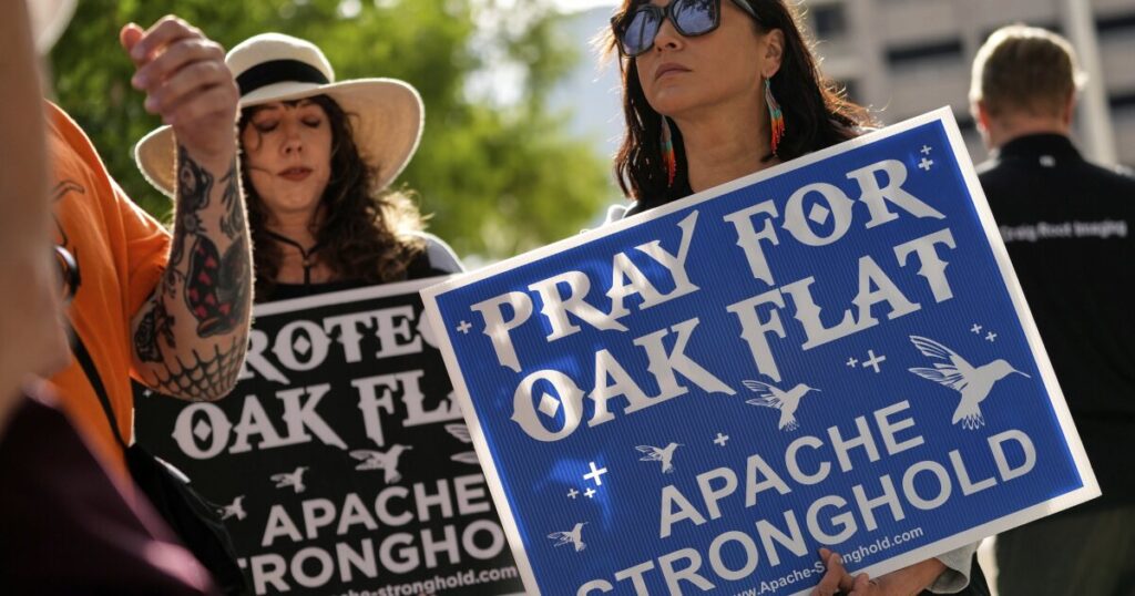 Grijalva introduces bill to repeal Oak Flat land swap and block copper mine