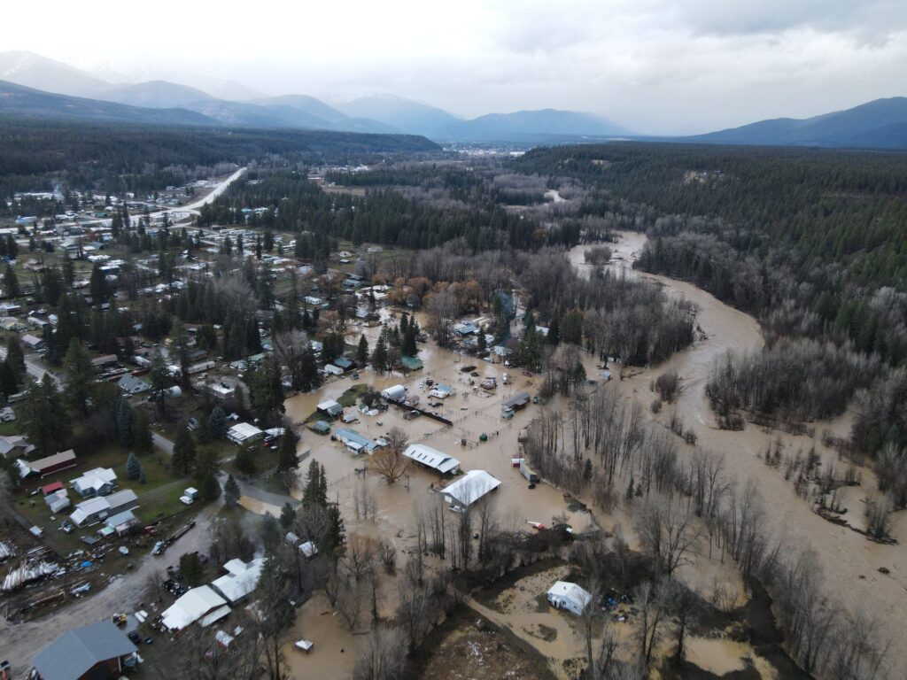 Atmospheric river drives flooding in northwest Montana