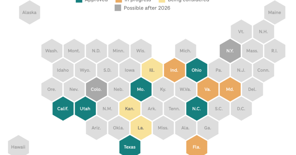 After Texas ruling, Trump and Republicans head to 2026 with a redistricting edge