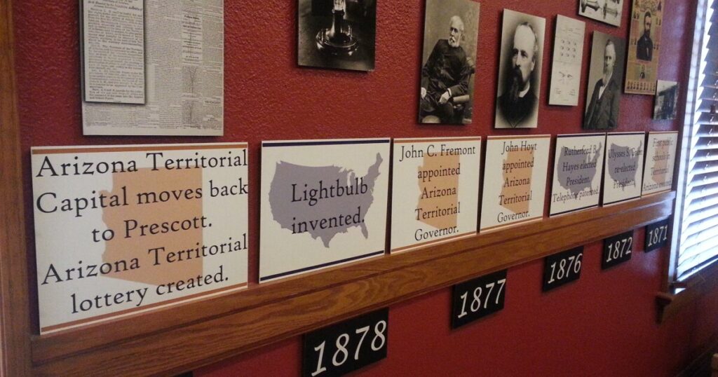 What was the first capital of Arizona?