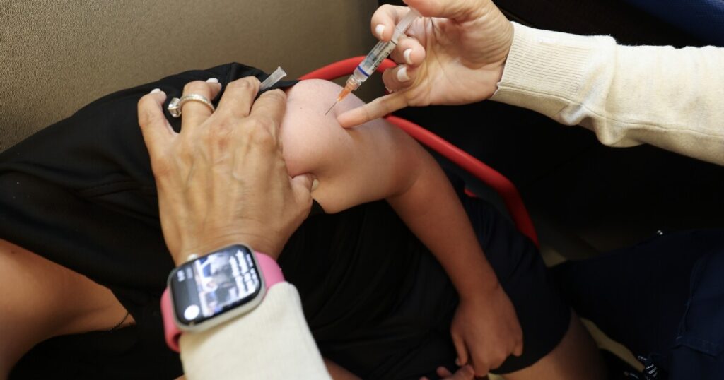 Health officials slash the number of vaccines recommended for all kids