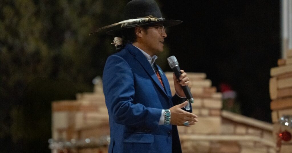 Navajo Nation president touts wins from solar to coal in his 3rd state address